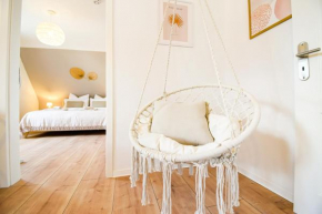 BOHO-Apartment - Feel like Home, Tiny Bathroom & Garage, 60m2